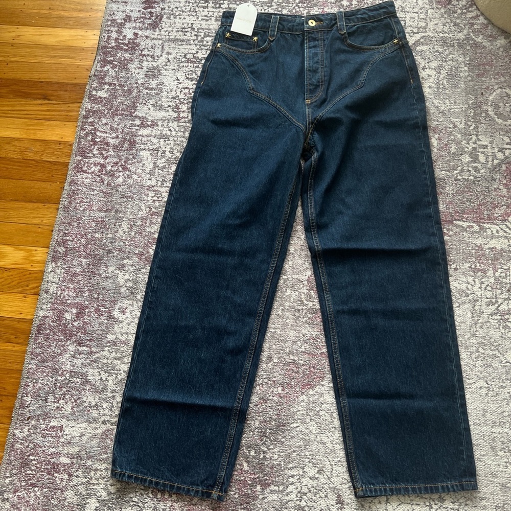 SONG OF STYLE 
Robyn Western Jean in Dark Blue